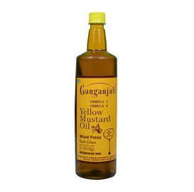 Ganganjali Oil Yellow Mustard Wood Press Main